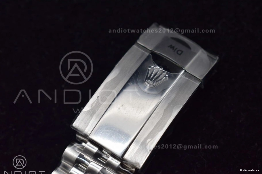 SA Jubilee Best 639 126334 Edition Steel 41 Dial Bracelet on Stick DateJust DIWF Grey Casual 904L 1:1 0723